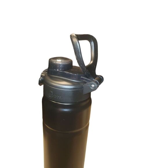 Bubba Trailblazer Stainless Steel Water Bottle Straw Lid Rubberized Black Licori - Picture 5 of 8